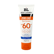 Body Luxuries Sunscreen Zero Cast Cloud Matte SPF60-60gm