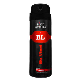 Body Luxuries Men Body Spray Da Vinci for Men 200ml